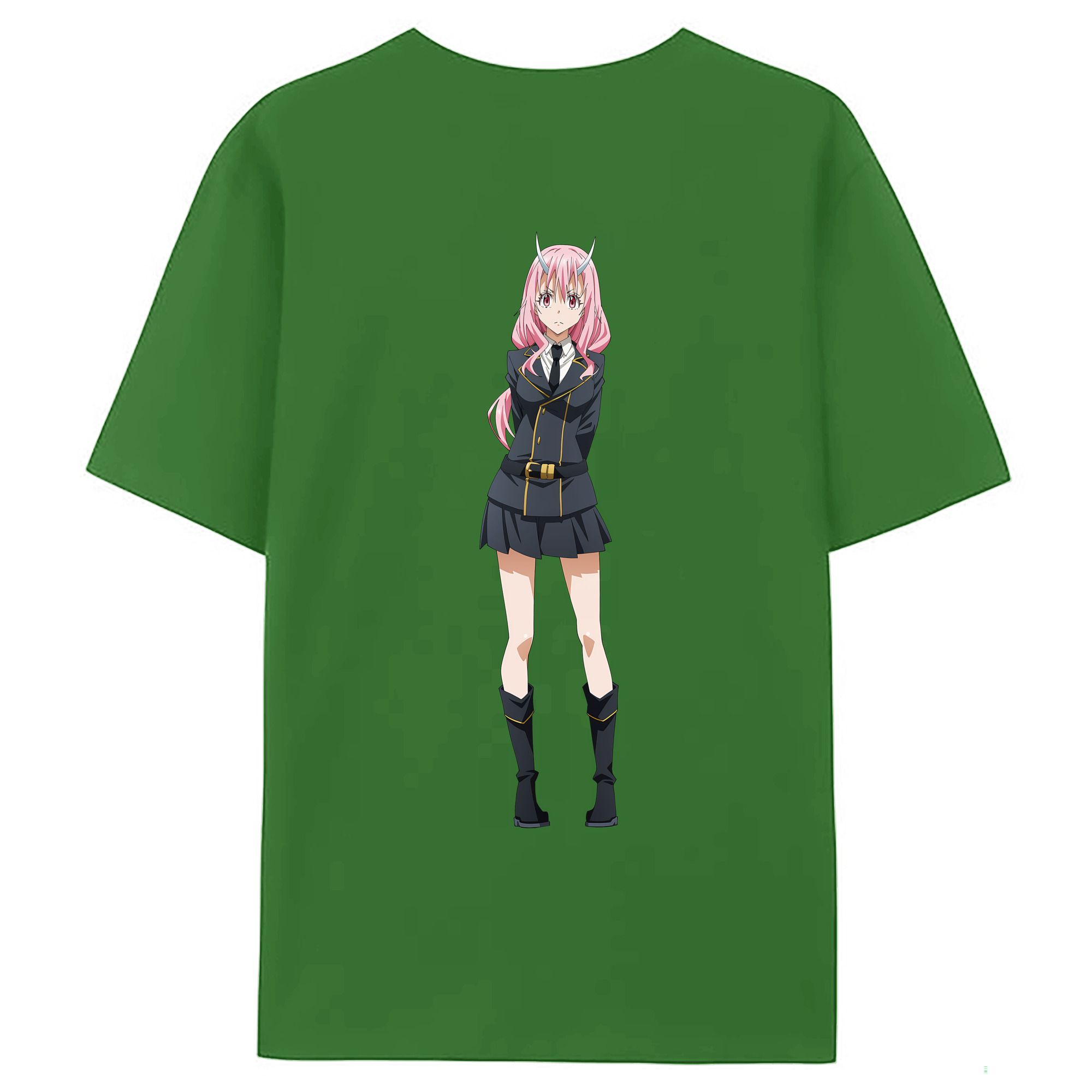 （画像用） 転スラ Regarding Reincarnated to Slime レディース半袖Tシャツ(バックプリント)